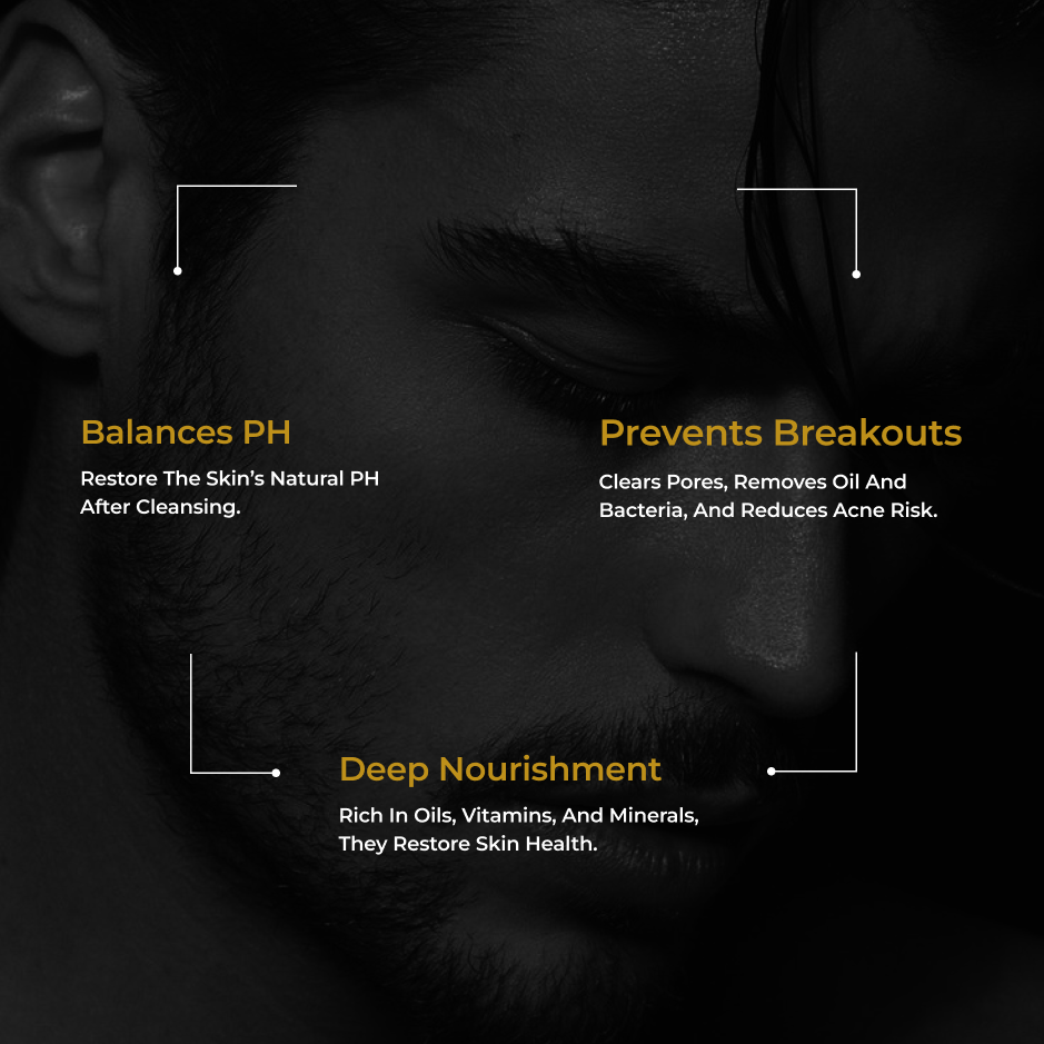 Highlighted benefits of men’s skincare solutions
